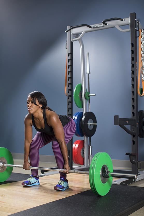 Precor Discovery Series Half Rack